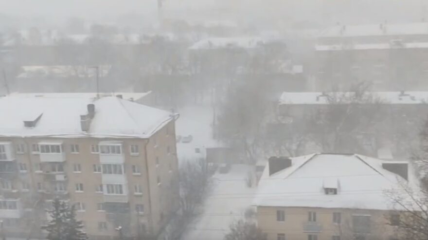 Сильнейшая метель обрушилась на жителей Тверской области