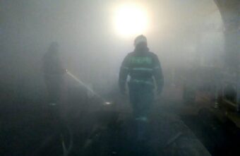 В Тверской области загорелась церковь В Тверской области загорелась церковь