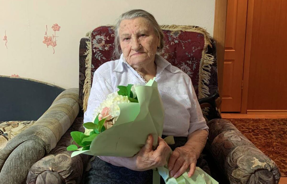 Участнице Великой Отечественной войны Анне Поповой исполнился 101 год