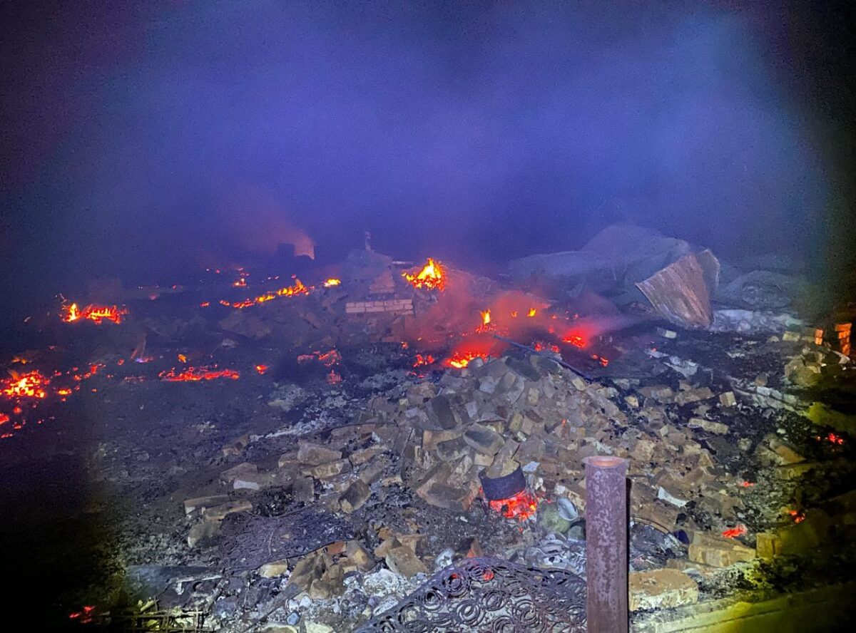 Появились подробности пожара в Тверской области, при тушении которого нашли останки женщины