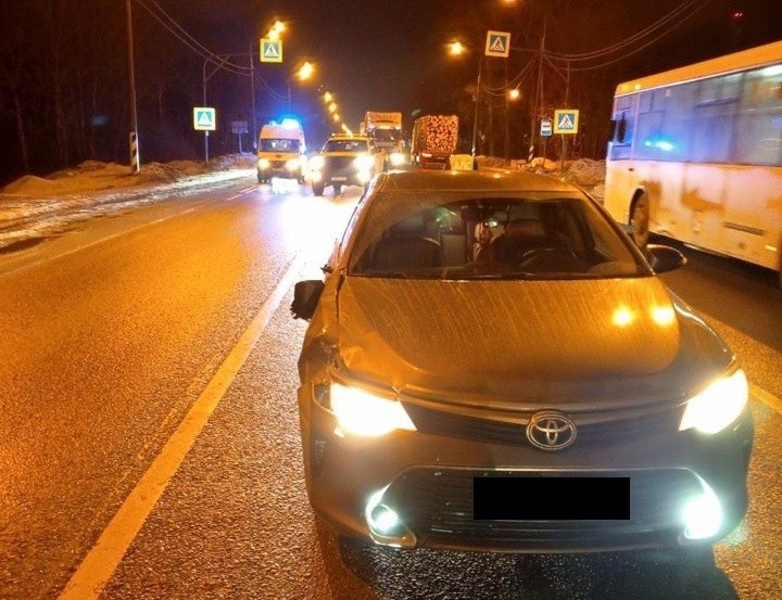 Водитель "Тойоты" сбил 17-летнюю девушку на трассе в Тверской области