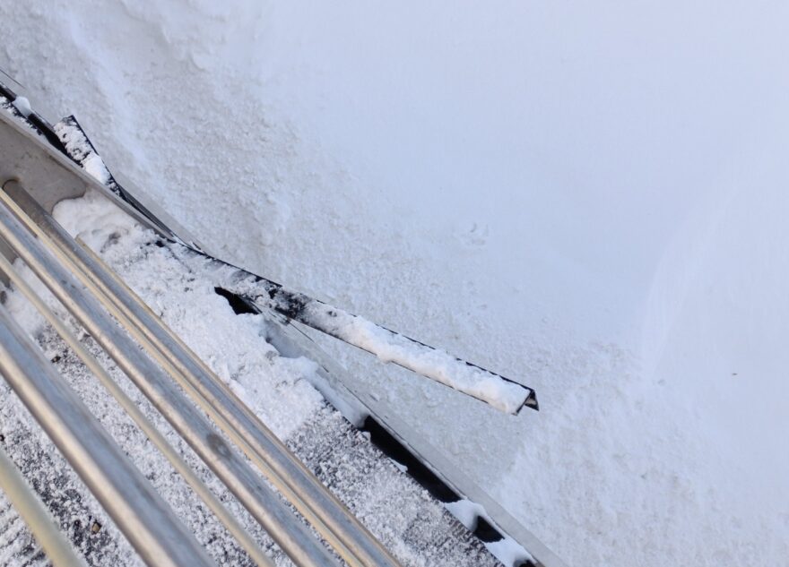 В Твери заметили «расклеивающийся» мост