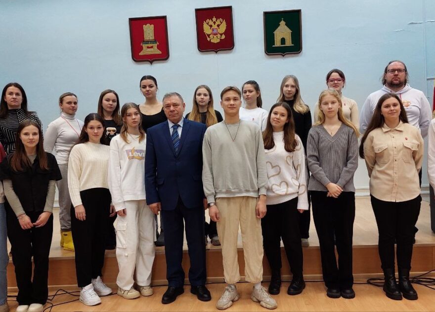 В Калязине прошло первое заседание вновьизбранного молодежного Совета