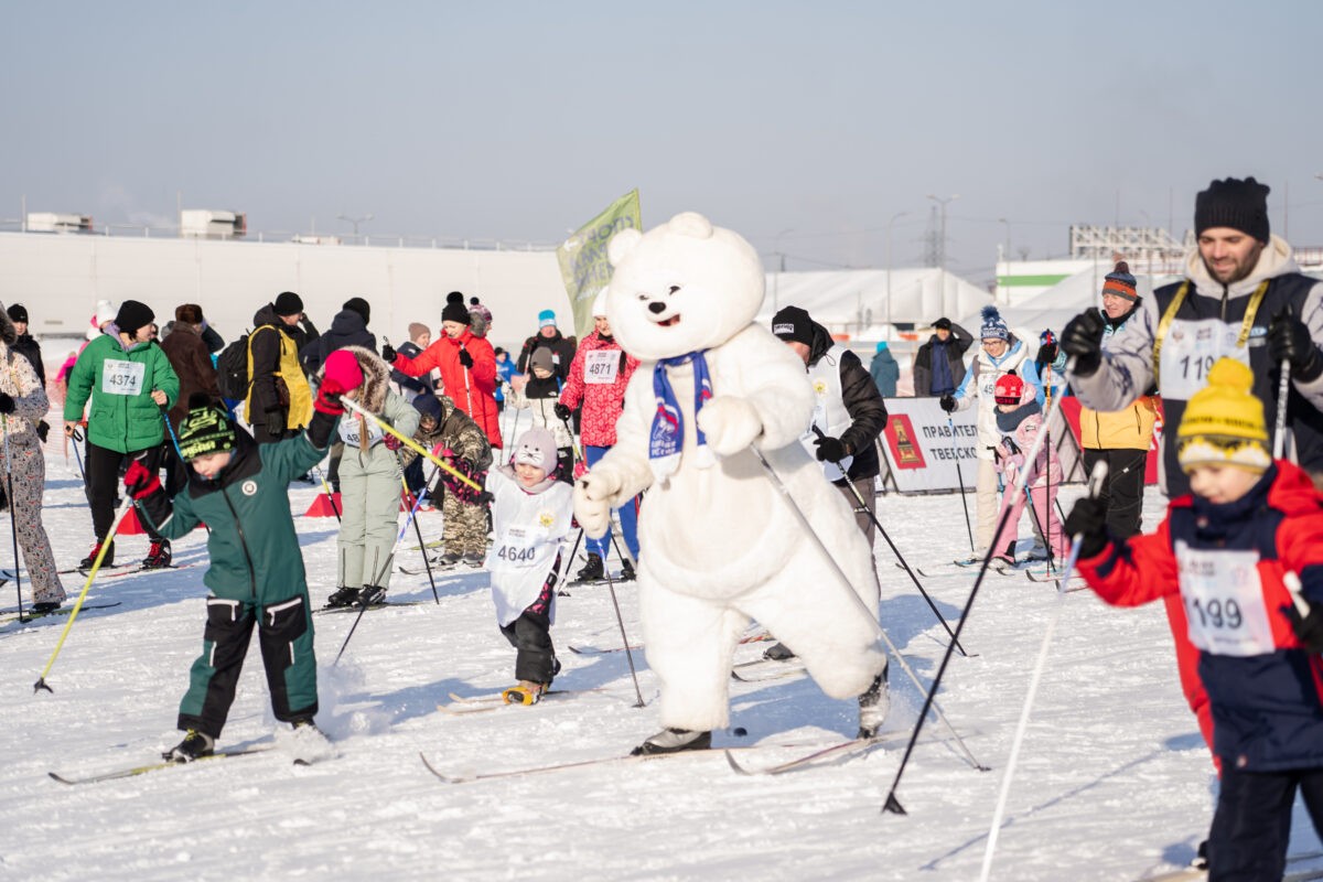 В Твери в «Лыжне России – 2024» приняли участие 5300 человек