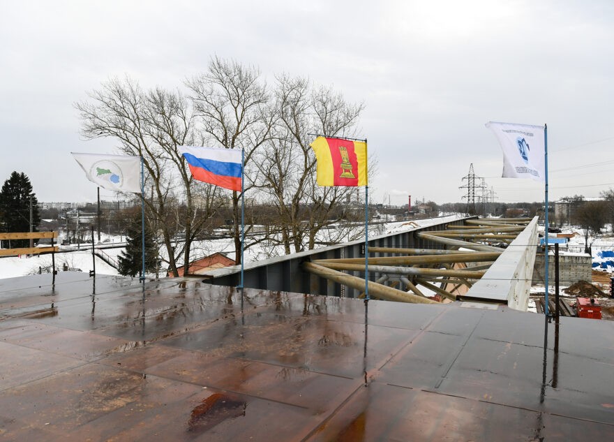 Виталий Савельев и Игорь Руденя высоко оценили строительство Западного моста в Твери