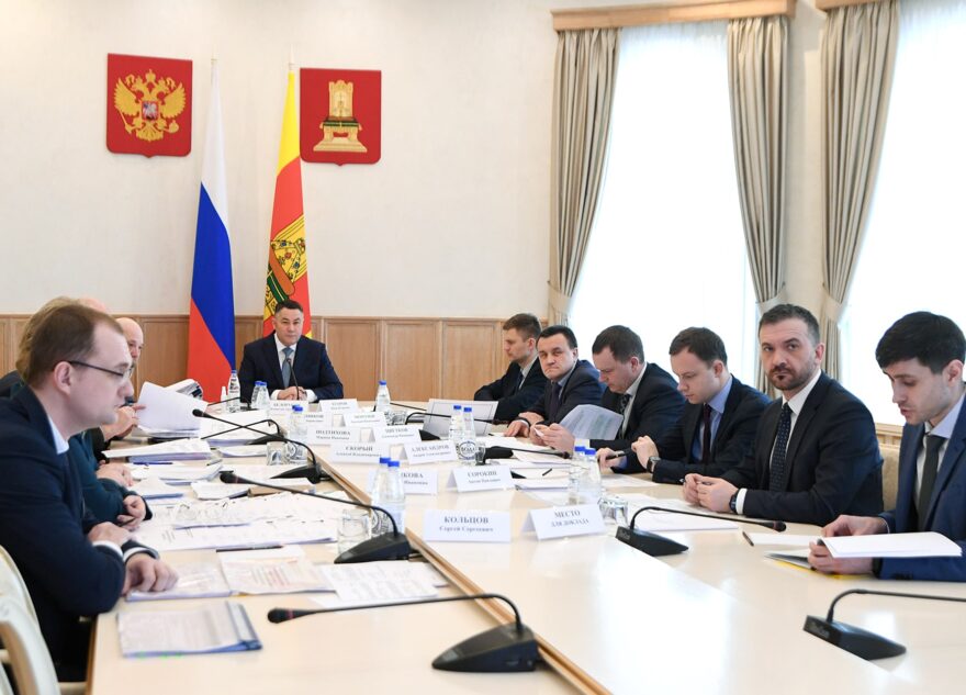 Губернатор Игорь Руденя провел заседание президиума правительства Тверской области