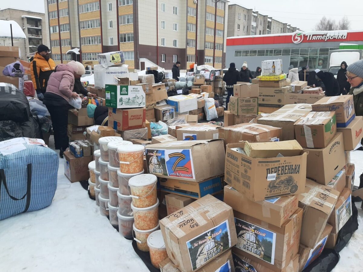 Жители Тверской области собрали три машины помощи бойцам | ТОП Тверь новости