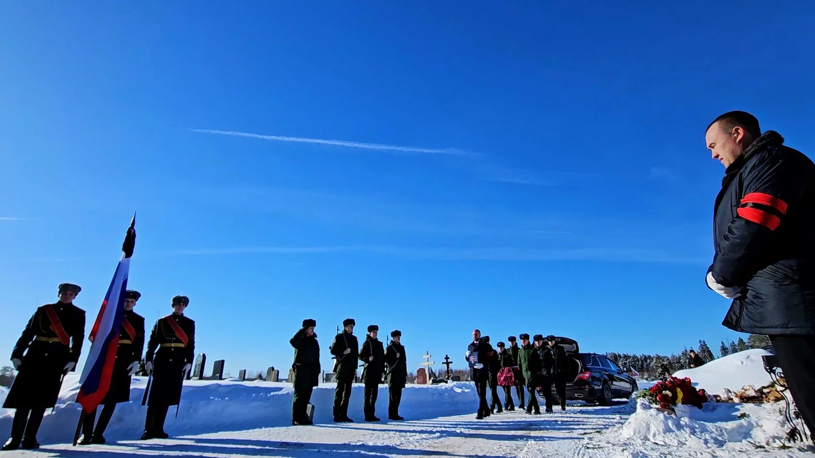 В Твери в последний путь проводили Сергея Гулядика, погибшего в зоне СВО