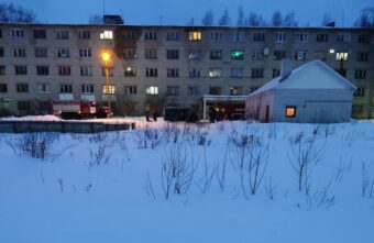 В Тверской области тушили ГАЗель В Тверской области тушили ГАЗель