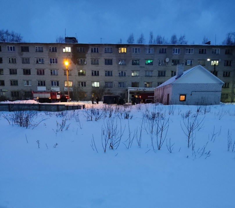 В Тверской области тушили ГАЗель