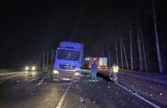 В Тверской области один человек пострадал в ДТП с участием трёх грузовых автомобилей