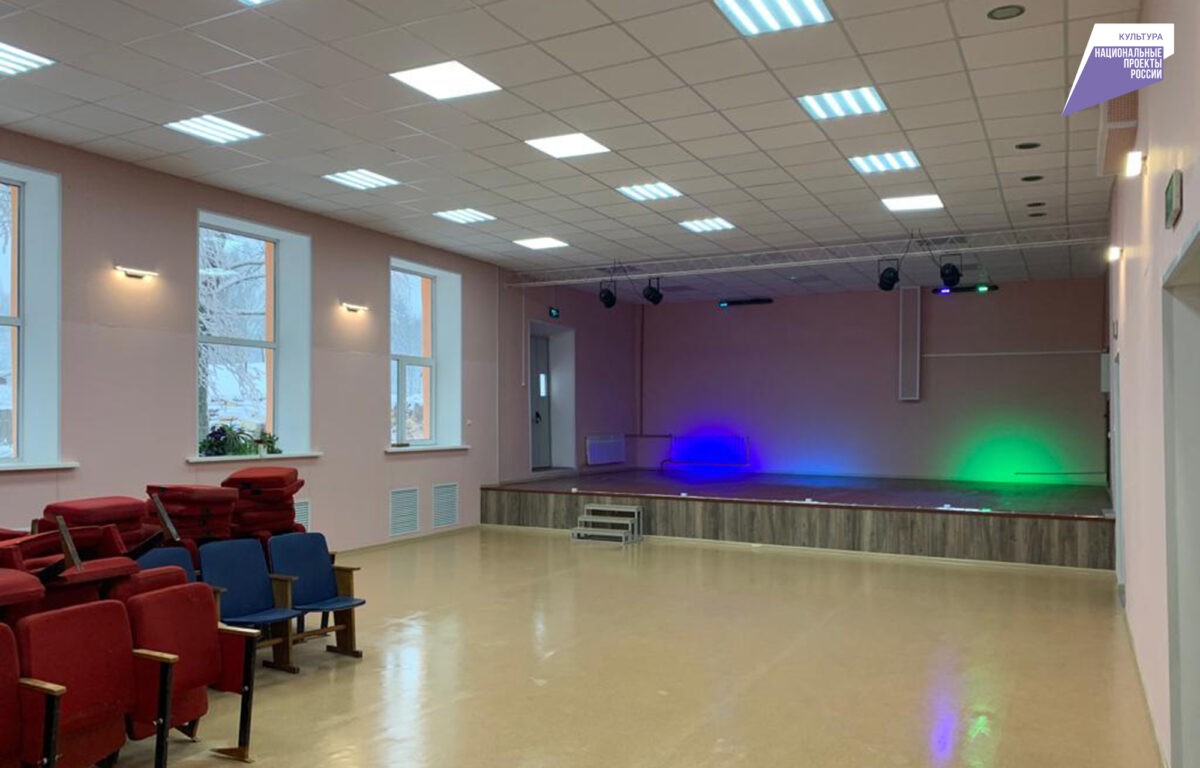 В малых городах и сельской местности Тверской области  обновят 32 Дома культуры