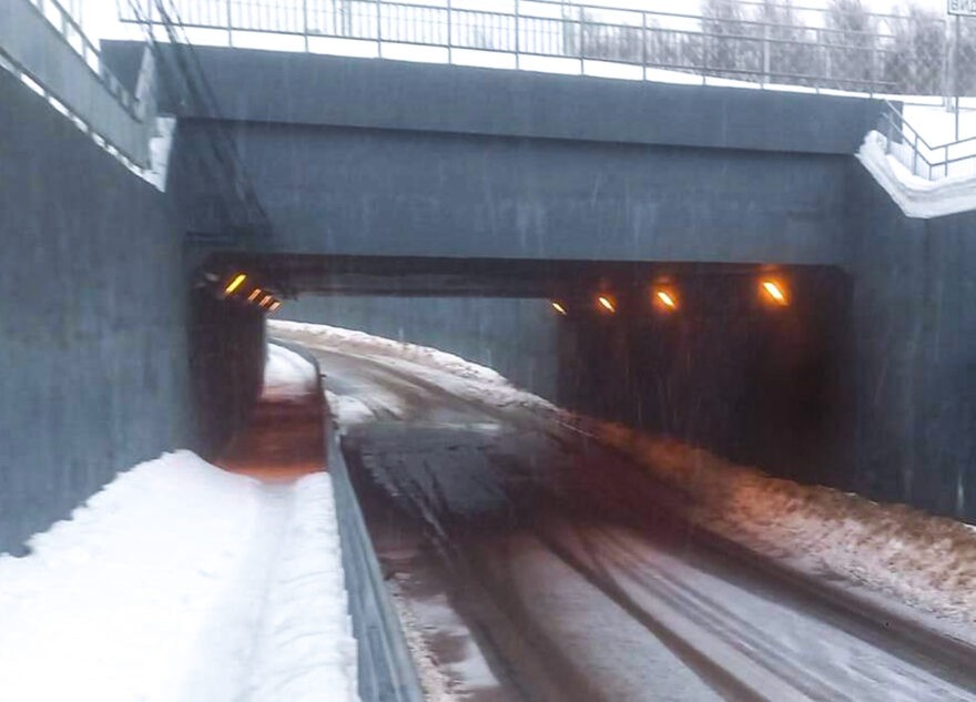 В посёлке Чуприяновка Калининского округа устранили подтопление тоннеля