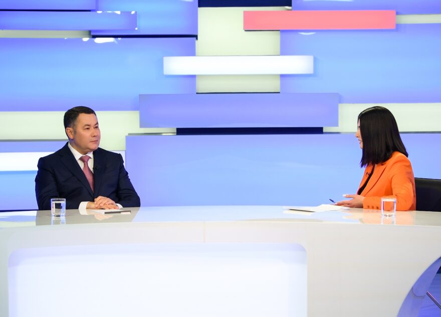 Прямой эфир с участием губернатора Игоря Рудени перенесён