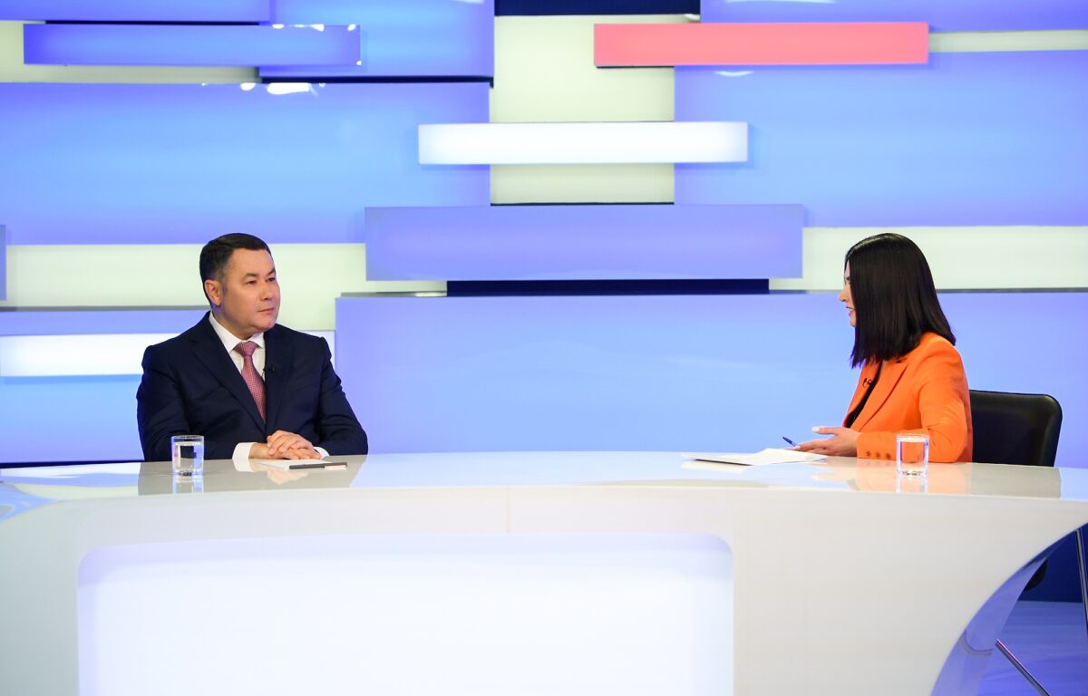 Прямой эфир с участием губернатора Игоря Рудени перенесён