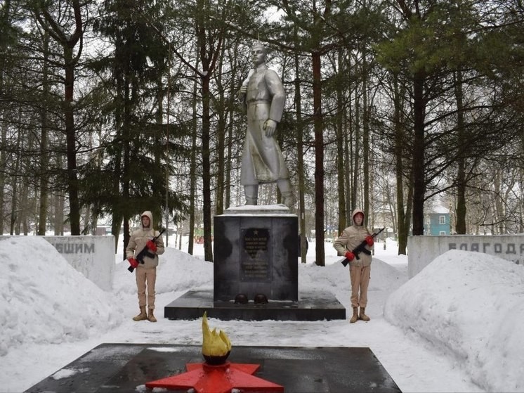 Оленино Тверской области отметило 81 годовщину освобождения от фашистов