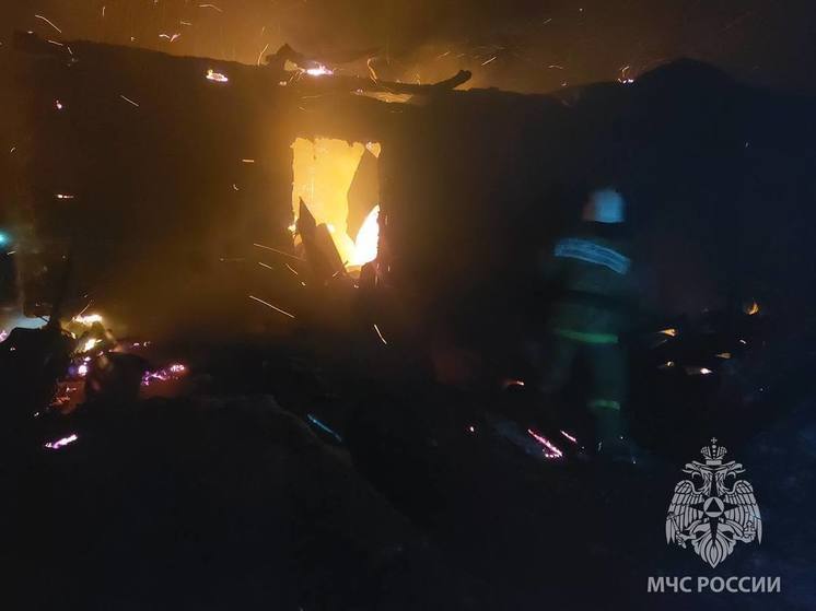 В Тверской области чуть не сгорел мужчина