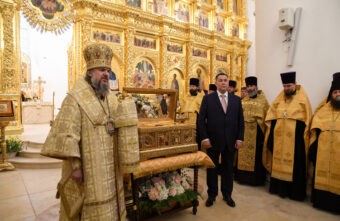 В Верхневолжье прибыл ковчег c частицей мощей святителя Николая Чудотворца