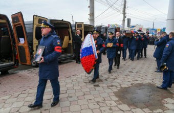 В Твери простились с лётчиками, погибшими при крушении самолёта Ил-76 в Ивановской области