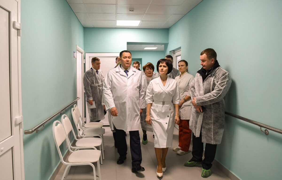 Губернатор Игорь Руденя дал поручения по развитию Вышневолоцкой центральной районной больницы