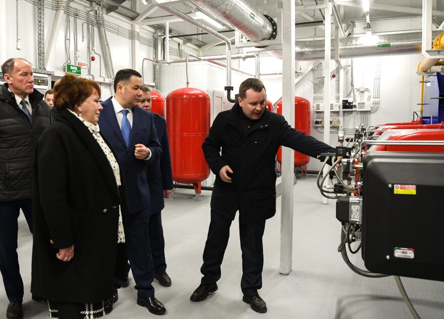 В Вышневолоцком округе ведется модернизация теплоэнергетического комплекса