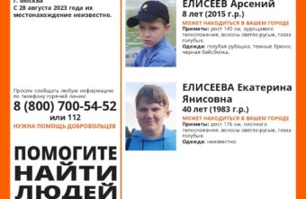 В Тверской области ищут мать и сына из Москвы В Тверской области ищут мать и сына из Москвы