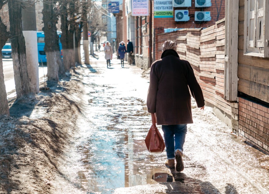 На выходных в Тверской области будет тепло и очень скользко