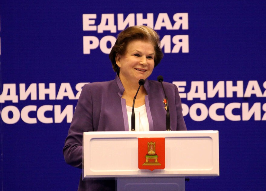 Губернатор Игорь Руденя поздравил с днём рождения Валентину Владимировну Терешкову