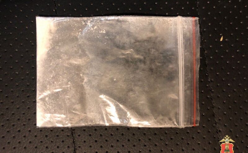 Под Тверью задержали мужчину, у которого нашли амфетамин