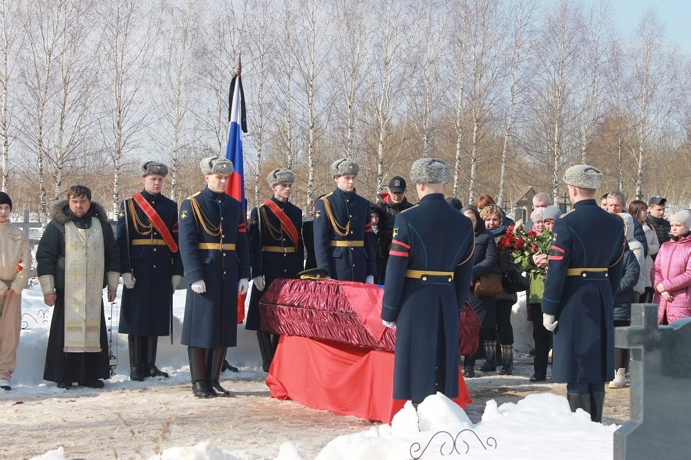 В Тверской области простились с участником СВО Иваном Галкиным