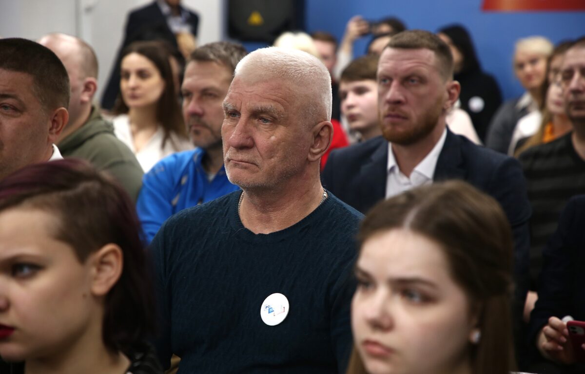 В Региональном избирательном штабе в Твери прошла встреча активистов с Владимиром Машковым