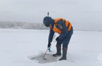 В МЧС Тверской области предупредили об активном разрушении льда
