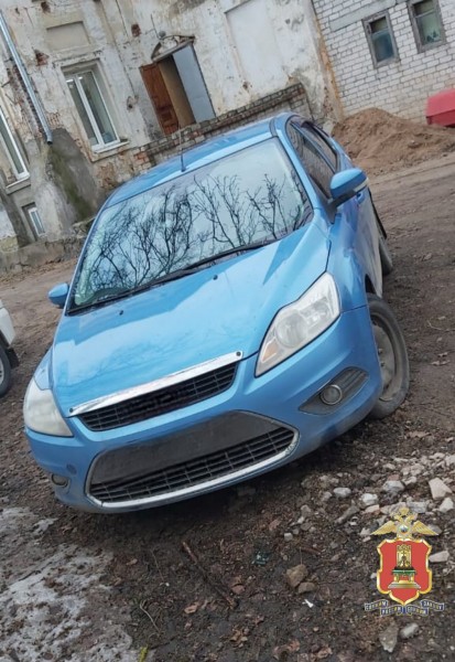 Житель Тверской области угнал у приятеля иномарку