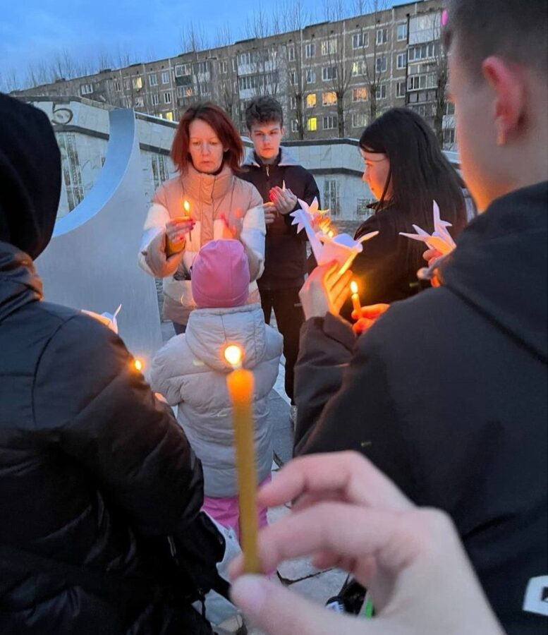 В Тверской области проходят акции в память о жертвах трагедии в «Крокус Сити Холле»
