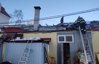 В Московском районе Твери загорелось кафе В Московском районе Твери загорелось кафе