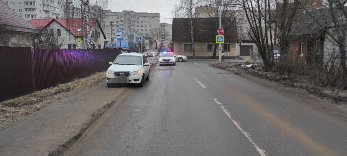 На пешеходном переходе в Твери произошло ДТП