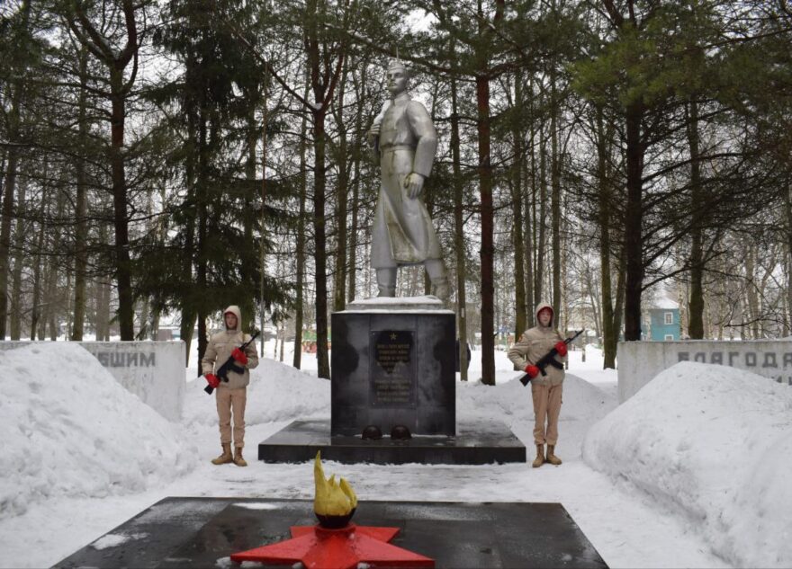 Оленинский округ отмечает 81-летие со дня освобождения от немецко-фашистских захватчиков