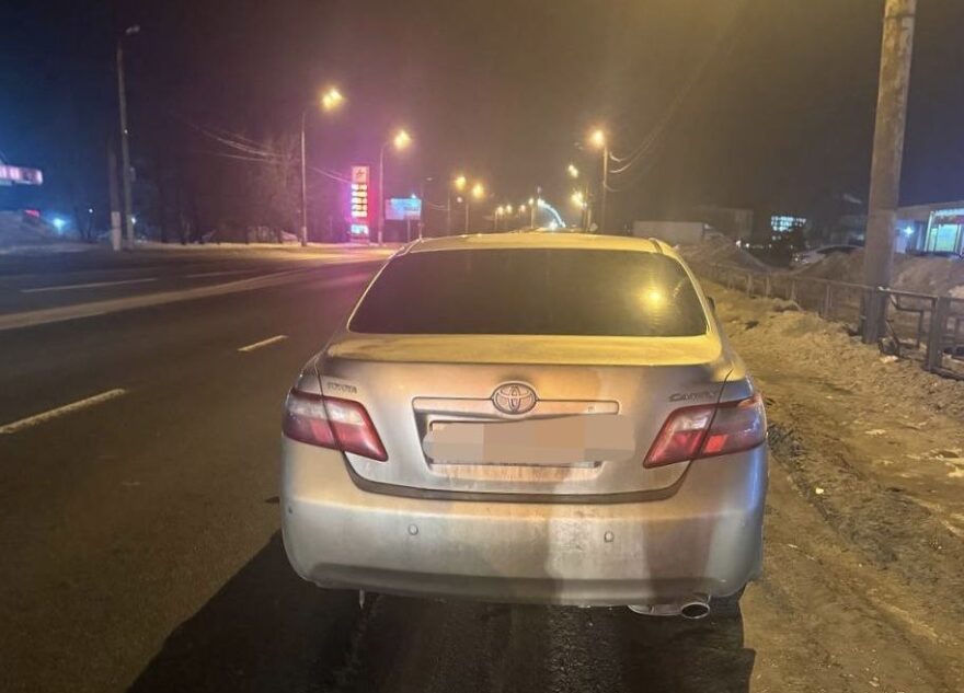 Ночью в Твери поймали 15-летнего водителя