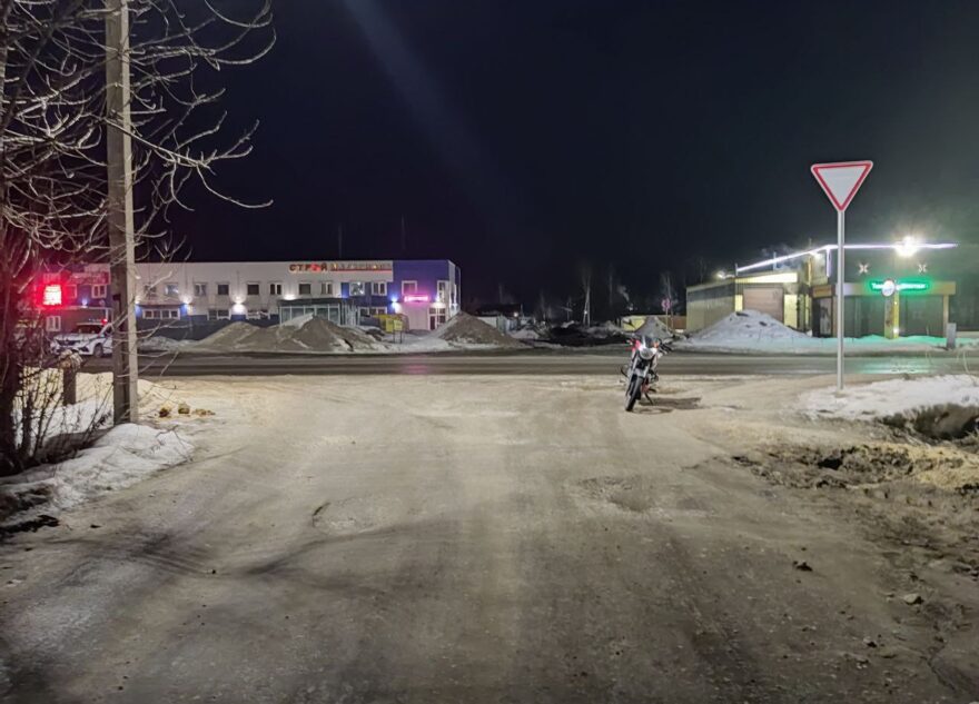 17-летний мотоциклист попал в больницу после ДТП в Твери