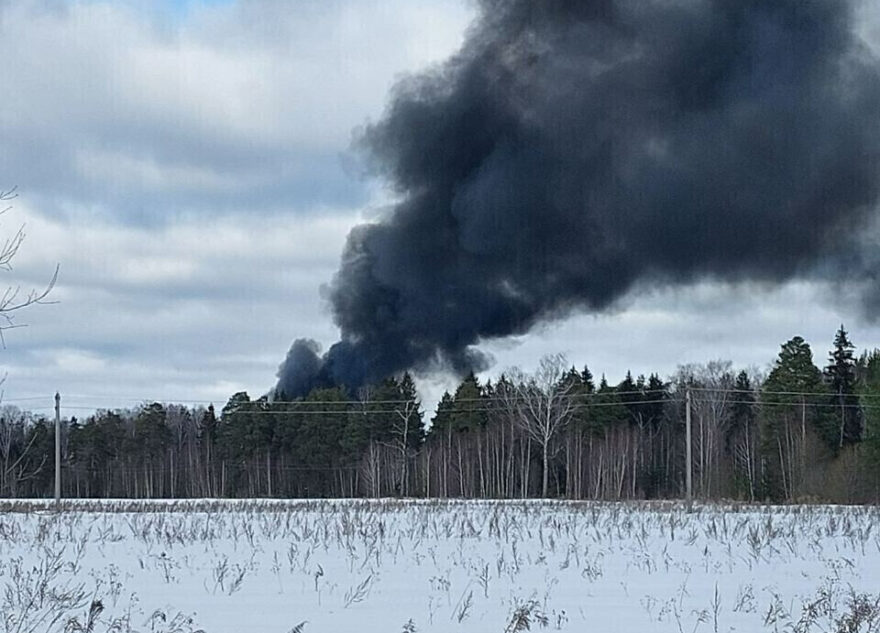 Разбившийся под Иваново Ил-76 базировался в Твери