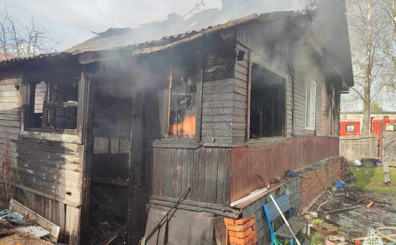 В Тверской области пожарный извещатель спас многодетную семью