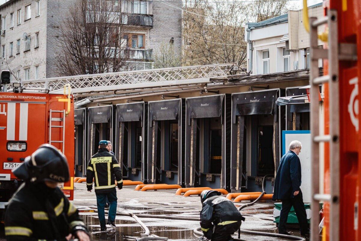 В Твери потушили пожар на ЗАО «Хлеб» | ТОП Тверь новости