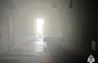 В Твери произошёл пожар в торгово-развлекательном центре