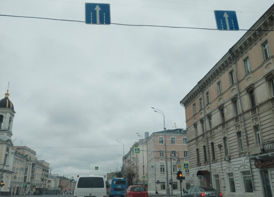 Утром в центре Твери не работали светофоры