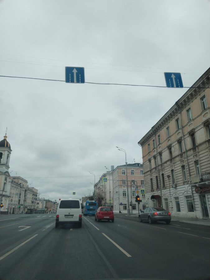 Утром в центре Твери не работали светофоры