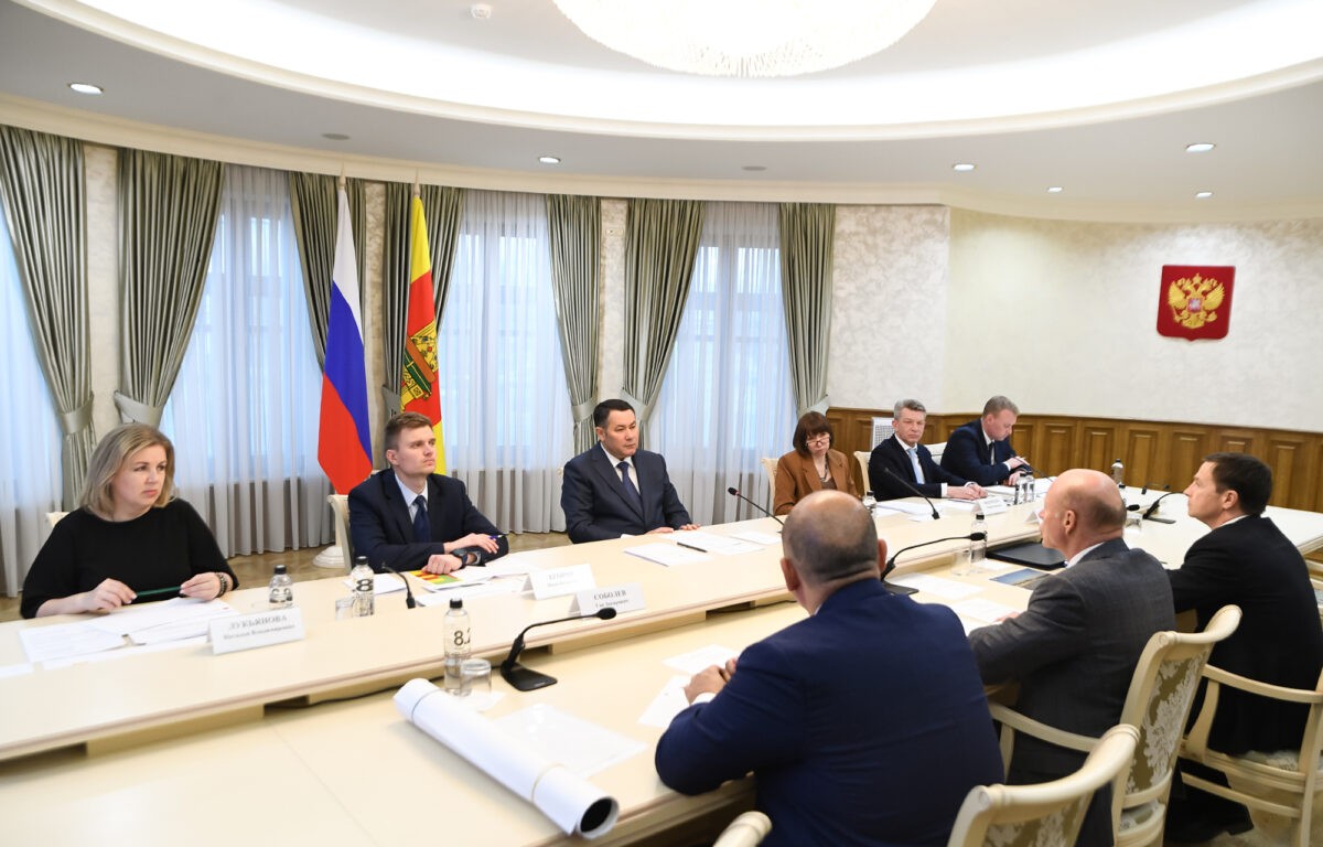 Игорь Руденя обсудил развитие проектов  с председателем совета директоров ООО «Завидово Девелопмент», генеральным директором ООО «Васта Дискавери» Сергеем Бачиным