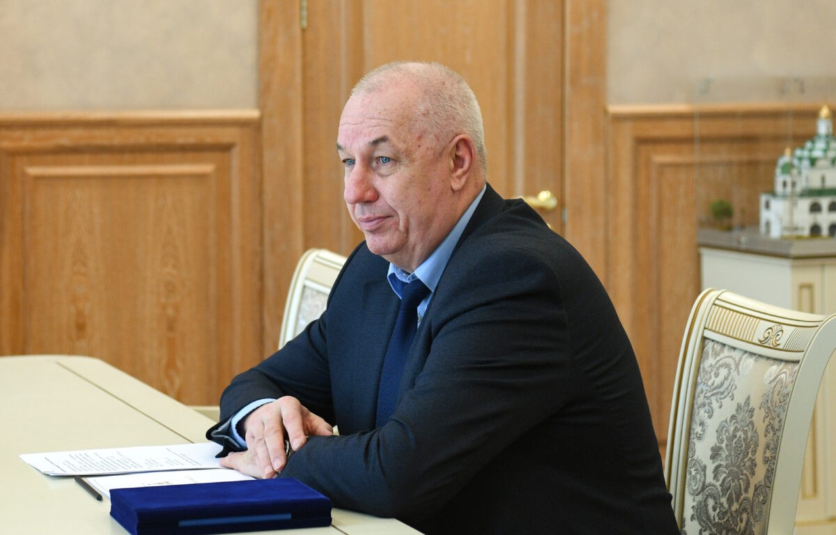 Губернатор Игорь Руденя провел встречу с главой администрации Бердянска Александром Сауленко