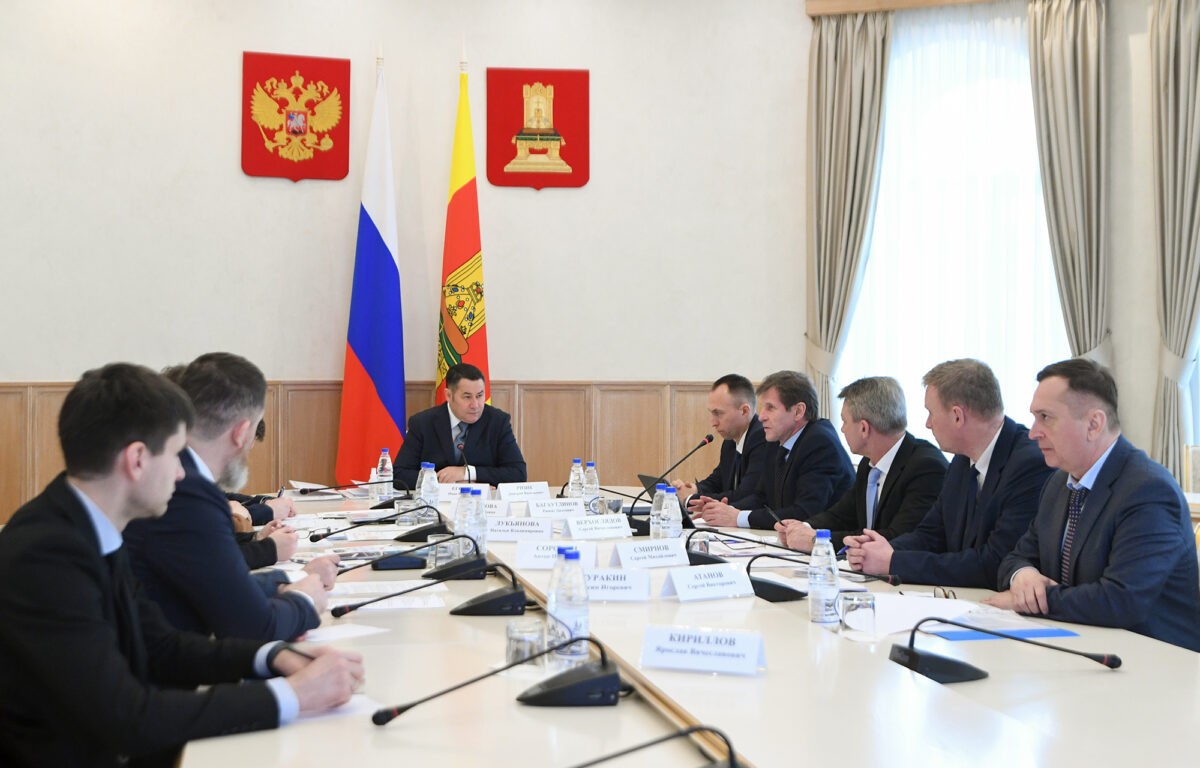 Губернатор Игорь Руденя поставил задачи по началу сезона навигации в Тверской области