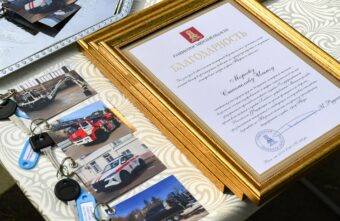 Игорь Руденя наградил лучших сотрудников МЧС и вручил новую технику подразделениям службы