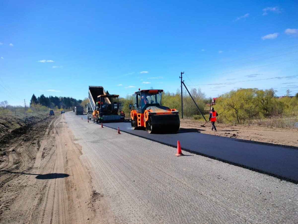 В Калязине начали ремонт улицы, соединяющей две части города